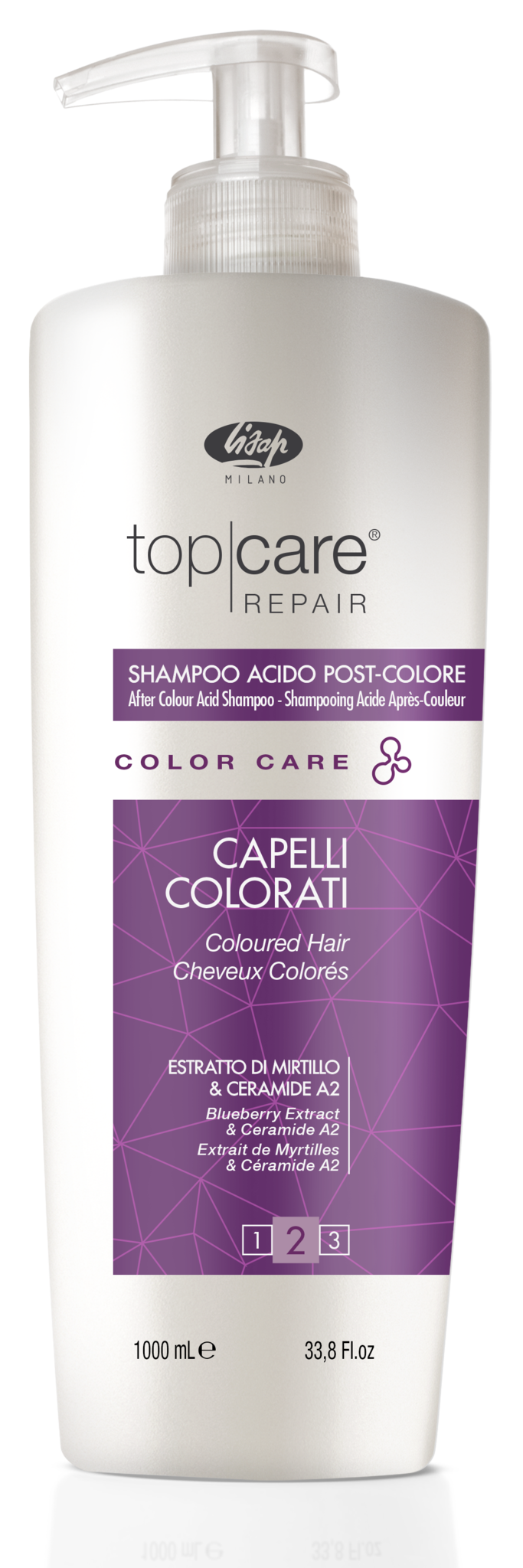 Lisap Top Care Top Care Repair Color Care After Color Acid Shampoo