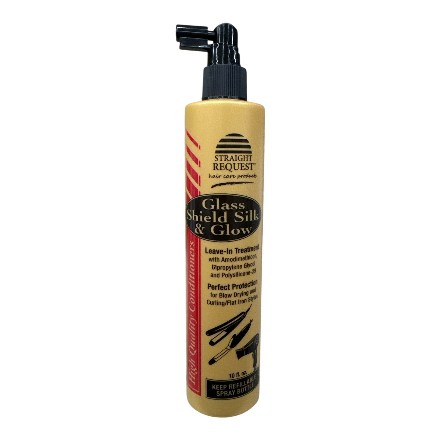 Straight Request Glass Shield Silk & Glow 10oz