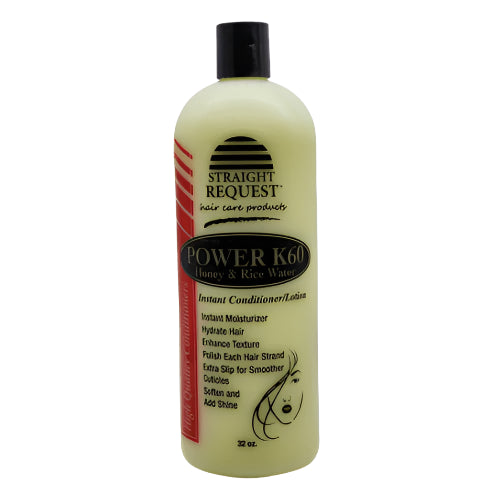 Straight Request Power K60 HONEY and RICE WATER