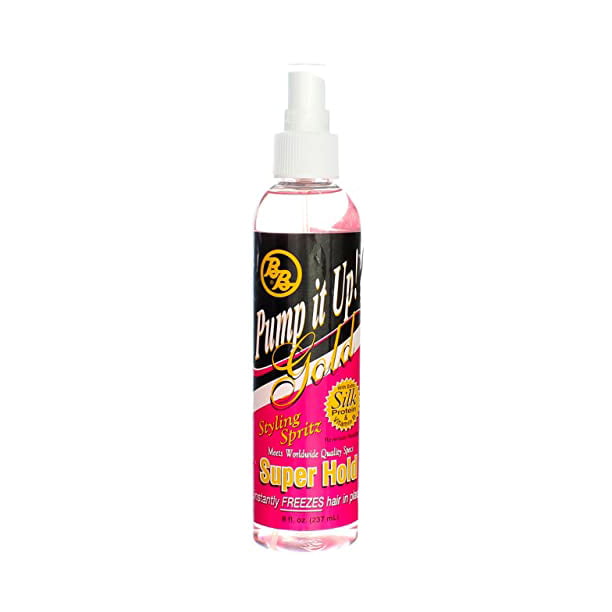Bronner Brothers BB Pump It Up Gold Styling Spritz 8oz