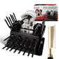 Annie Professional Thermal Curling Iron Holder Kit, 17 Piece Set, Black