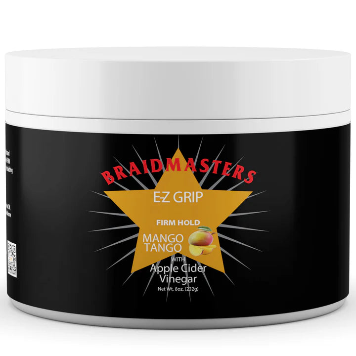 Braidmasters EZ Grip Braid and Loc Gel Mango Tango 8oz