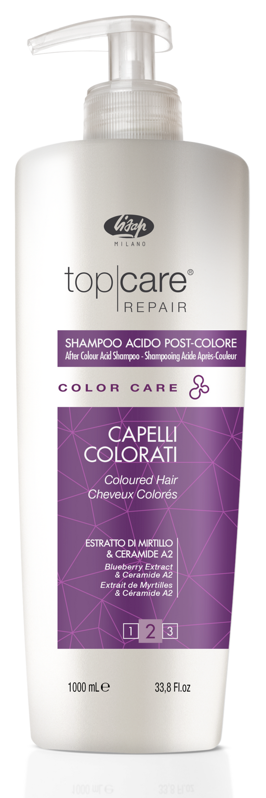 Lisap Top Care Top Care Repair Color Care After Color Acid Shampoo