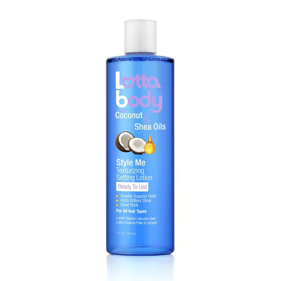 Lottabody Coconut & Shea Oils Style Me Texturizing Setting Lotion 12oz