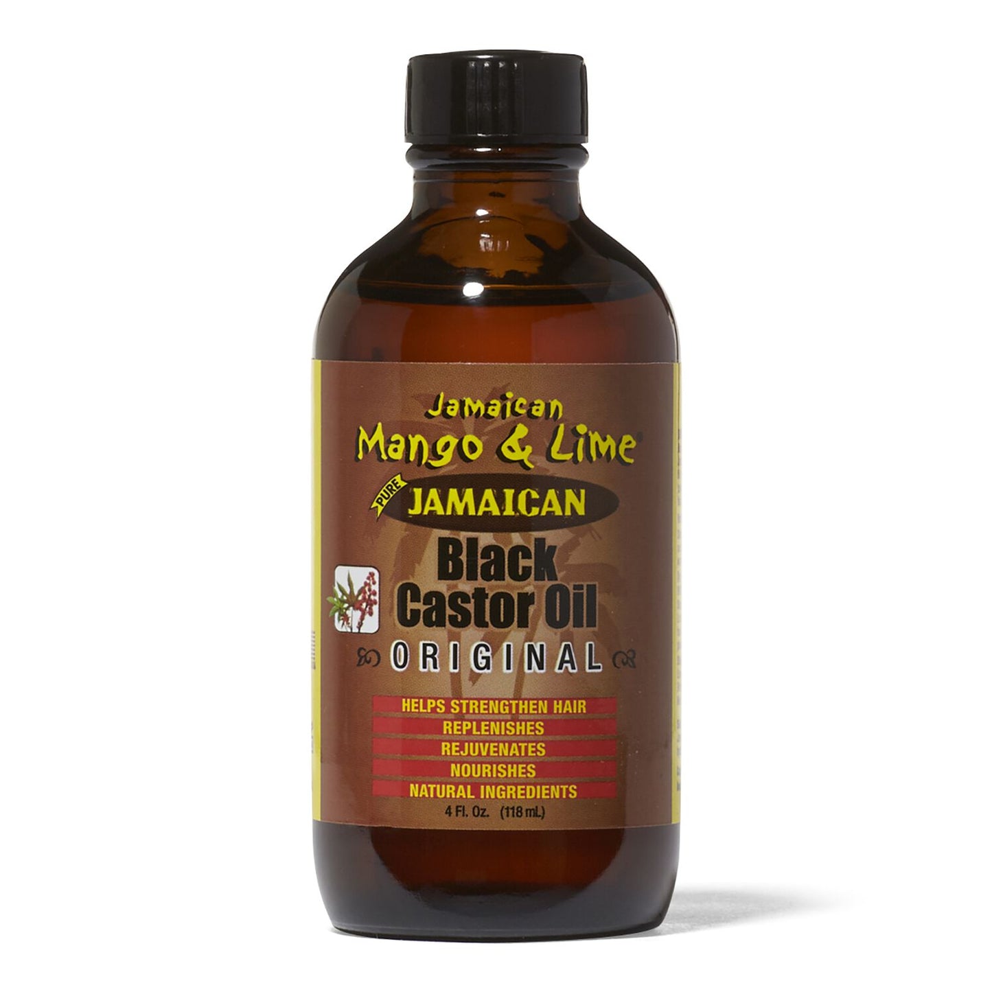Mango & Lime Jamaican Black Castor Oil XTRA DARK 4oz
