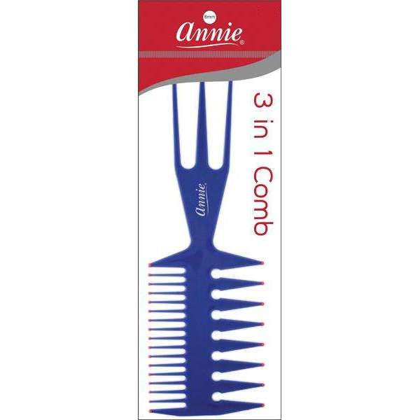 Annie 3 in 1 Comb Small French Tipped