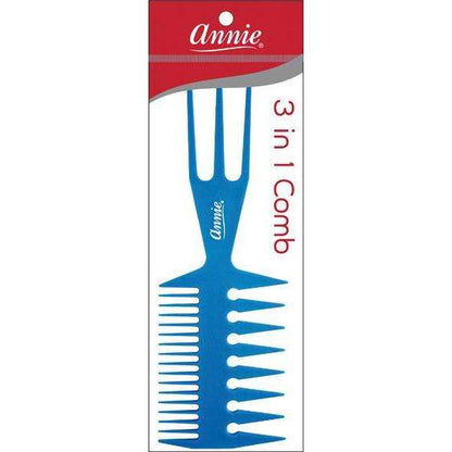 Annie 3 in 1 Comb Small French Tipped
