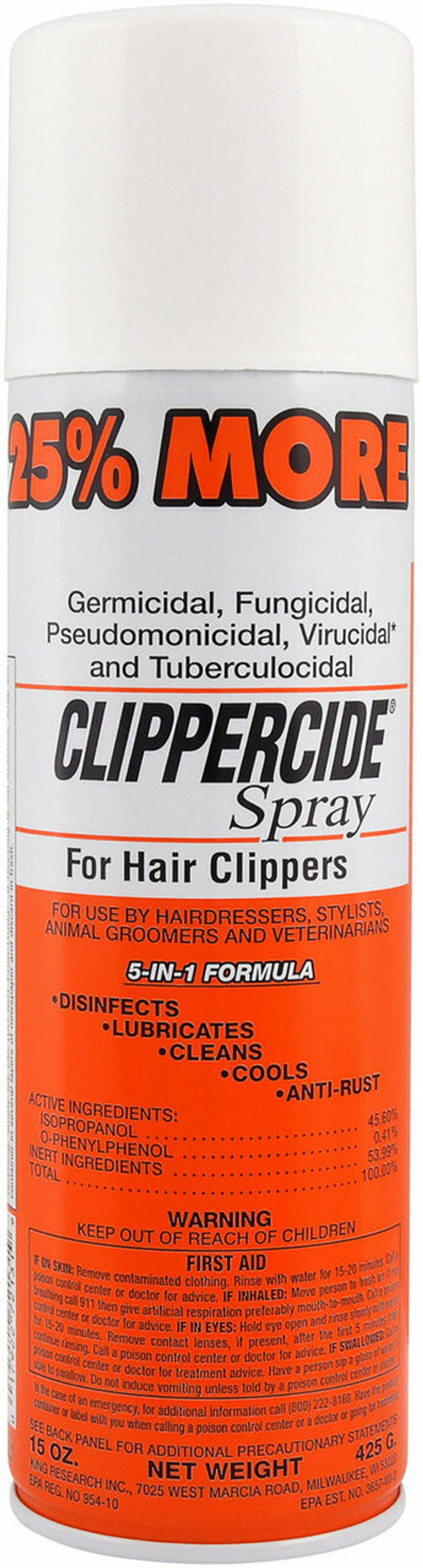 Clippercide Spray 15oz