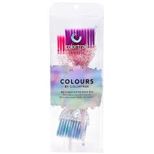 Colortrak Colours Glitter Color Applicator Brush 3 pack