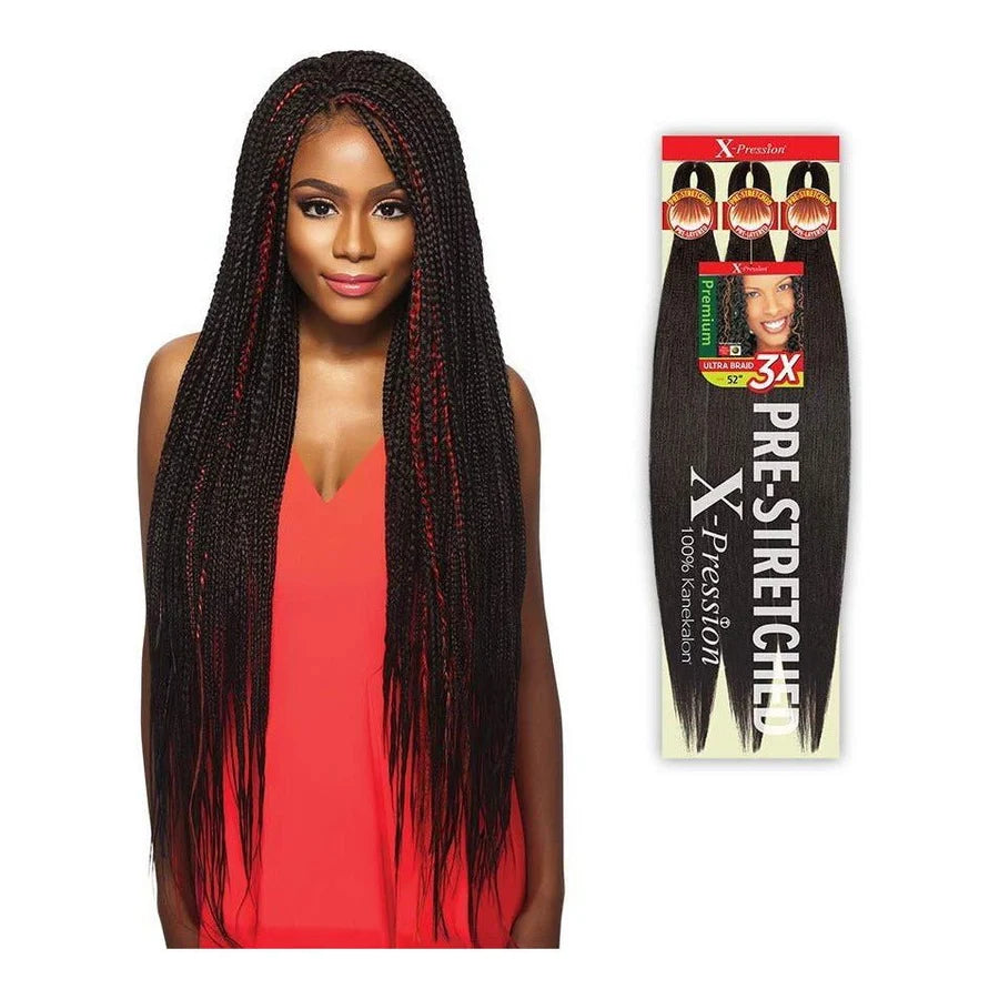 Outre X-Pression 3x Pre-Stretched Braiding Hair 52"