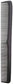 Diane 7" Styling Comb 12 Pack