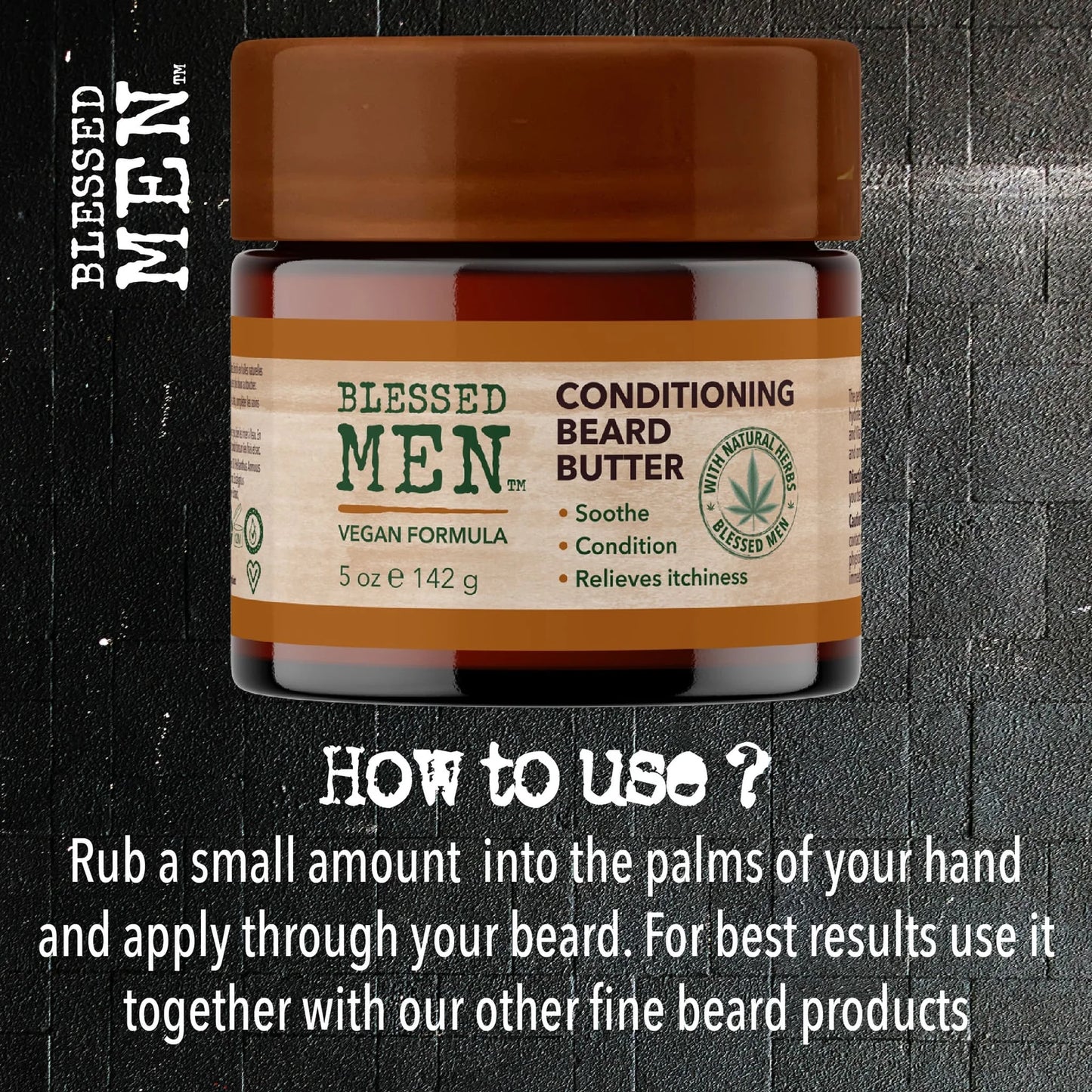 Blessed Men Beard Butter 6oz