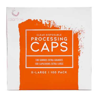 Betty Dain/Colortrak Clear Disposable Processing Caps 4100