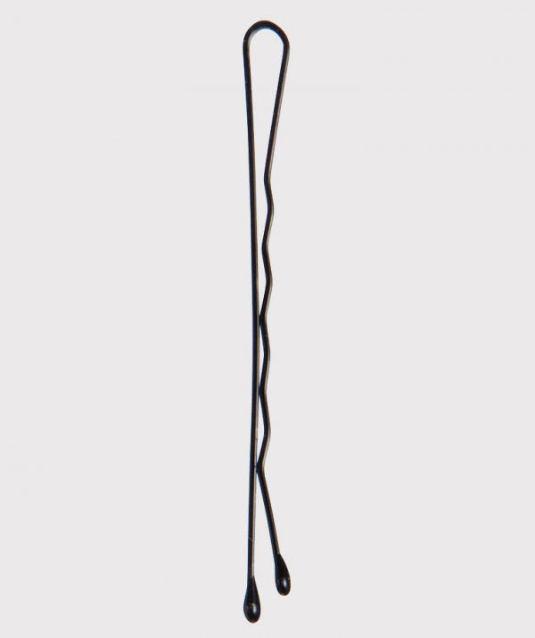 Diane #D454 Bob Pins 2" w/Rubber Tips Black