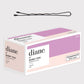 Diane #D454 Bob Pins 2" w/Rubber Tips Black