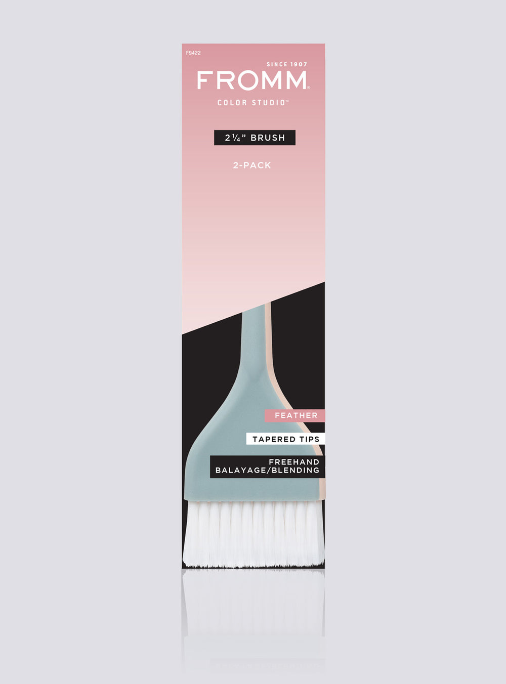 Fromm 2 1/4" Feather Color Brushes - 2 Pack