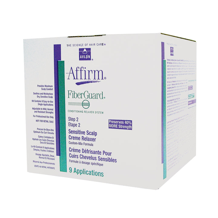 FiberGuard Sensitive Scalp Relaxer Kit 9 Application Kit