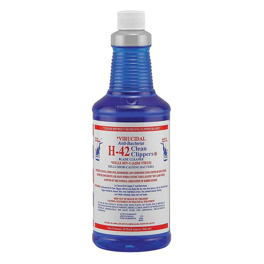 H42 Virucidal Anti-Bacterial Clipper Cleaner Solution 32oz
