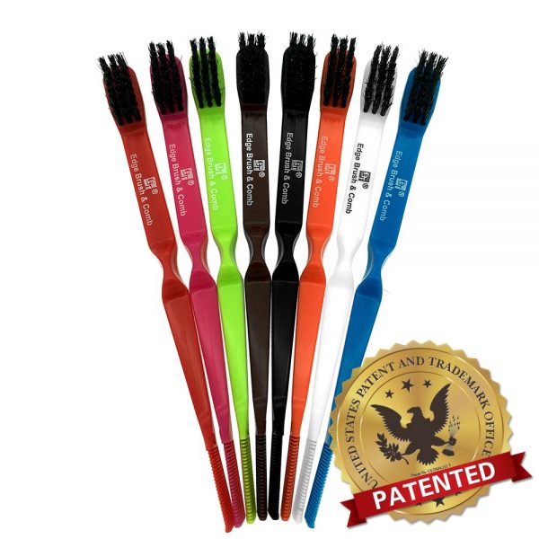 Beauty Town International Double Sided Edge Brush & Comb