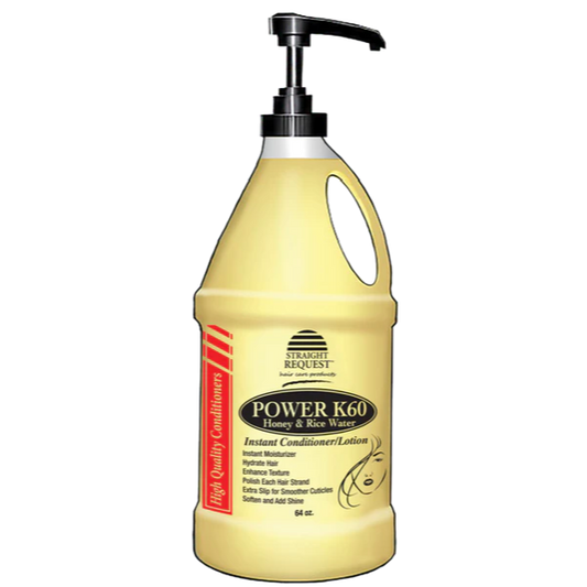 Straight Request Power K60 HONEY and RICE WATER