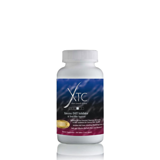 XTC Xtreme DHT Inhibitors and Total Hair Nutrients 90 day / 180ct (exp 9/23/28)